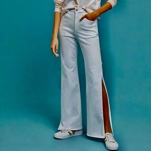 NWT 3x1 ADELINE SPLIT LEG FLARED HIGH RISE JEAN 24